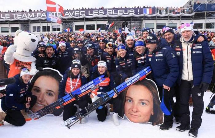 Le Grand Bornand – Julia Simon second in the pursuit behind Franziska Preuss