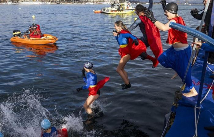 More than 4,400 swimmers take to the water in Geneva for the 86th Christmas Cup – rts.ch