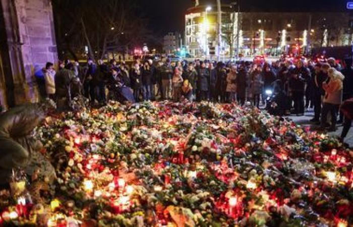 the population of Magdeburg in shock after the attack on the Christmas market