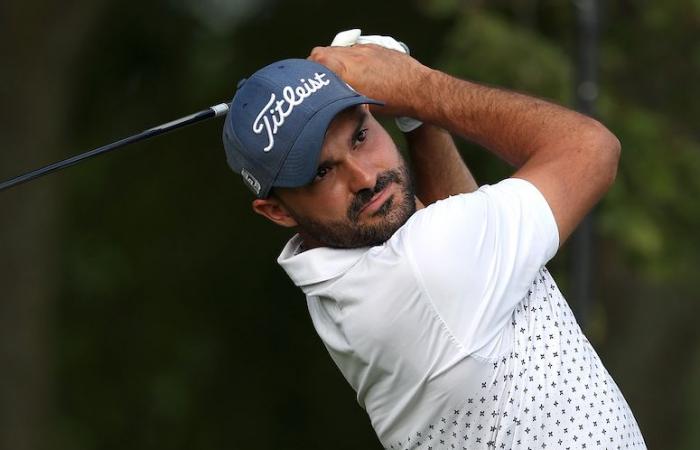 Eddie Pepperell still in the lead. Clément Sordet signs the menu of the day!