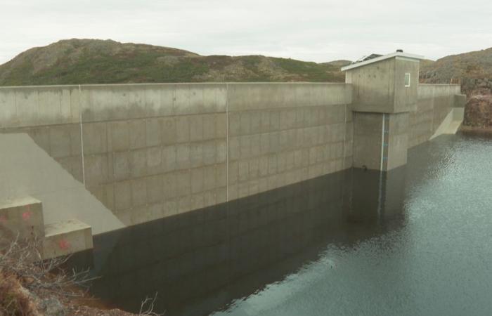 After two years of work, the Vigie dam was inaugurated in Saint-Pierre