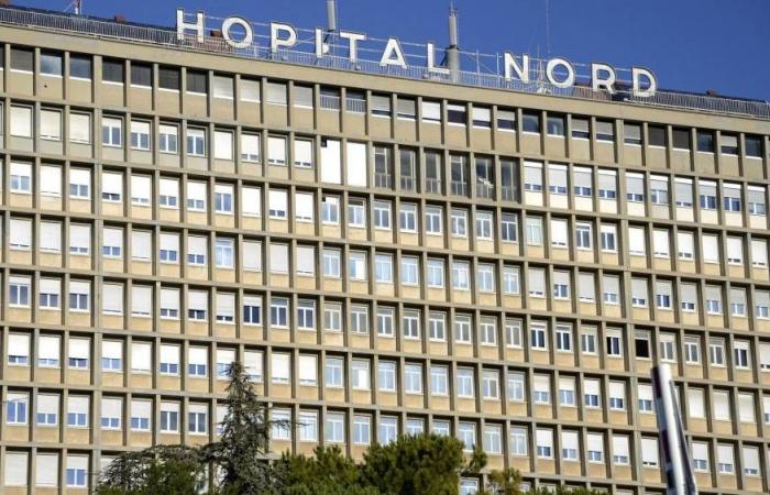 a doctor at the Nord hospital attacked with a Swiss knife by a patient this Friday