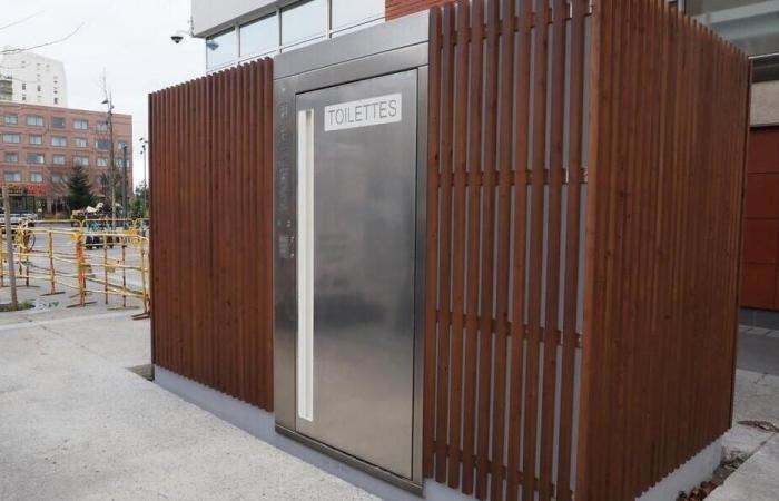 Four new public toilets installed in the city of Lorient