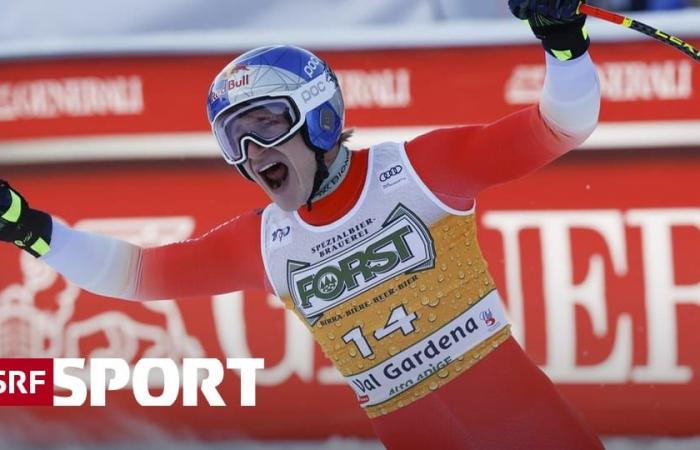 Double victory in Val Gardena downhill – Odermatt makes a difference in “Ciaslat” – Von Allmen second – Sport