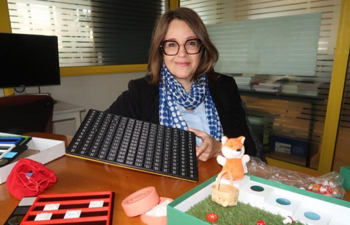 the former teacher creates games for the visually impaired