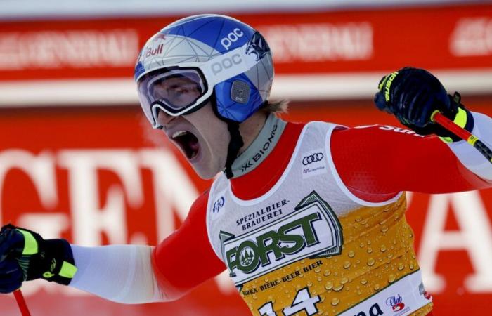 Marco Odermatt wins downhill in Val Gardena ahead of Franjo von Allmen