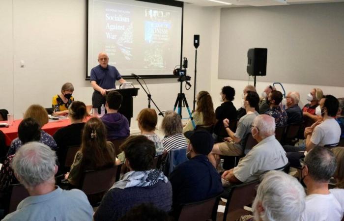 David North speaks at his book launches in Sydney and Melbourne, Australia