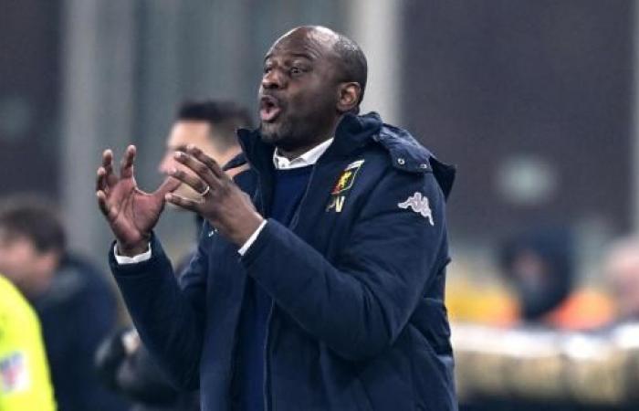 Genoa, Vieira: “We deserved a draw. Market? This is not the time to talk about it”