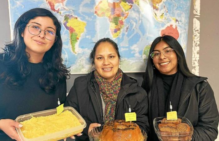 An intercultural meal to celebrate learning French in Penhars