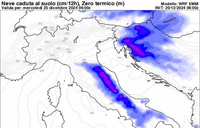 Weather: snow expected between Christmas Eve and Christmas