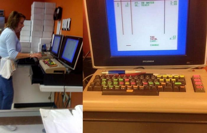 A 42-year-old Commodore 64 is still in service in this bakery