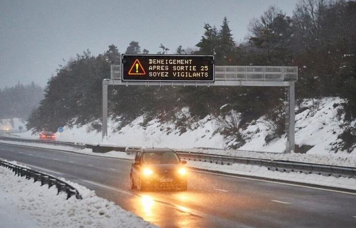 Weather report. Snowfall in the Massif Central before Christmas: where the flakes will fall