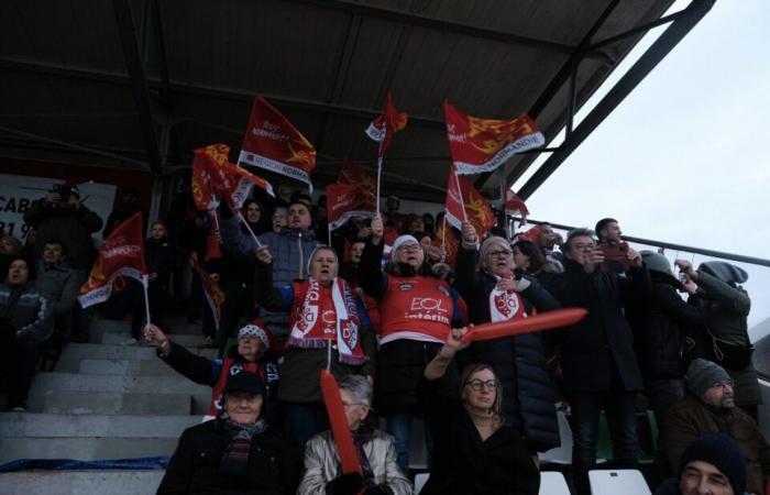 explosion of joy after the historic qualification of Dives-Cabourg