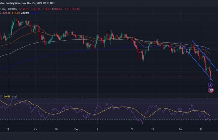 a double-digit correction is likely, according to technical analysis