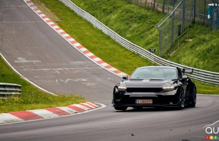 Ford's Mustang GTD: a historic record at the Nürburgring