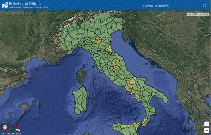 Soon rain, snow and strong winds. Regions at risk