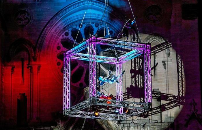 When the Saint-Baudile church becomes a celestial stage: “Cubo, the call of the sea” amazed Nîmes