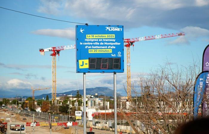 “A few more difficult holidays”: D-300 before the arrival of line 1 at Montpellier Sud de France station