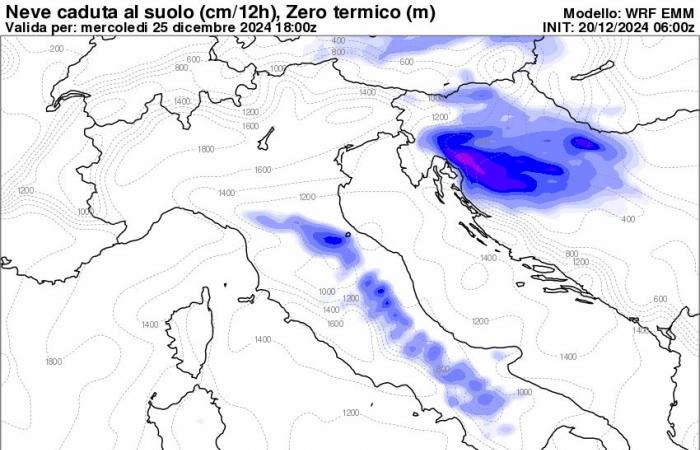 Weather: snow expected between Christmas Eve and Christmas