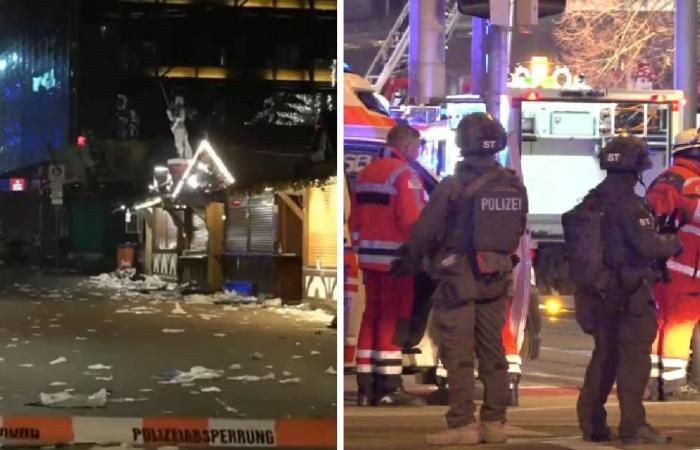 Magdeburg attack, car against Christmas market: at least 2 dead