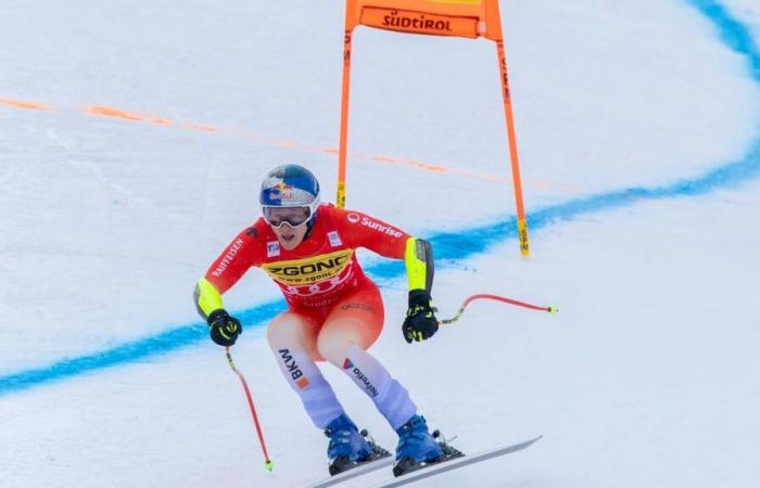 Downhill Gröden/Val Gardena: Marco Odermatt celebrates his 40th World Cup victory