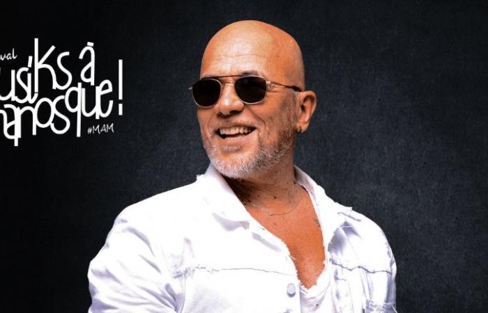 Pascal Obispo in Musiks concert in Manosque 2025