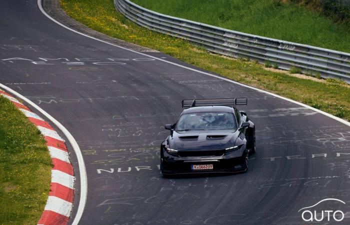 Ford's Mustang GTD: a historic record at the Nürburgring