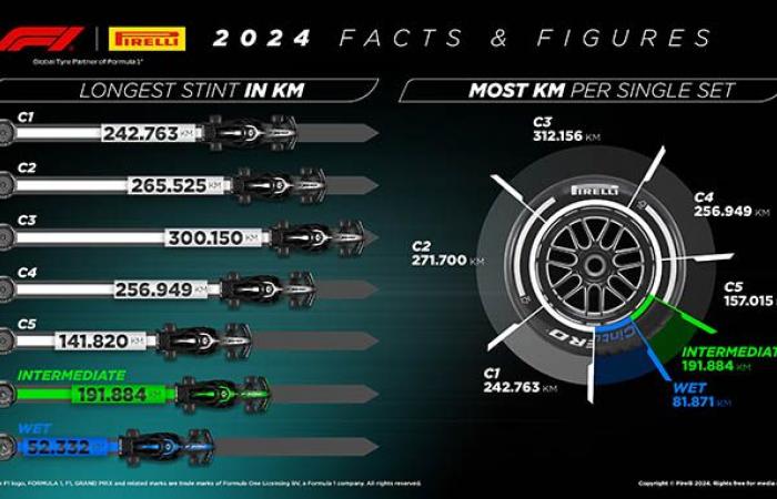 Formula 1 | The Pirellis covered the Earth-Moon distance this year in F1!