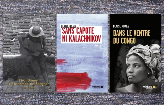 Blaise Ndala: one author, three books