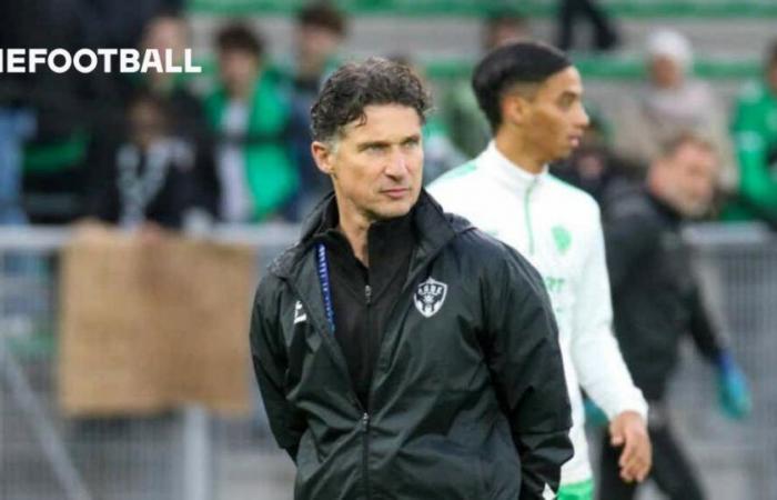 Huard looks back on his previous interim and the defeat against Nîmes