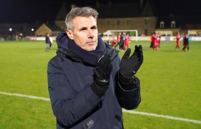 Olivier Frapolli (Laval) criticizes the state of the Mérignac pitch