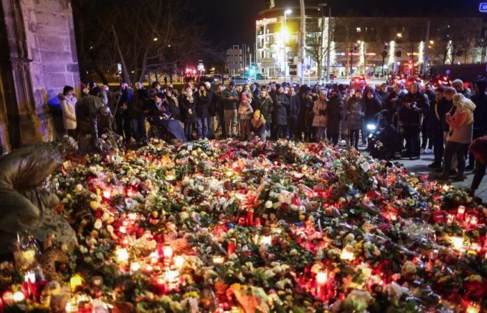 the population of Magdeburg in shock after the attack on the Christmas market