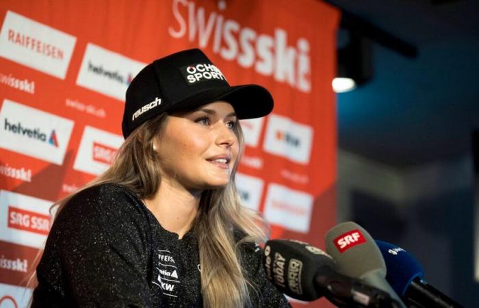 Corinne Suter: Lack of confidence in knee after injury