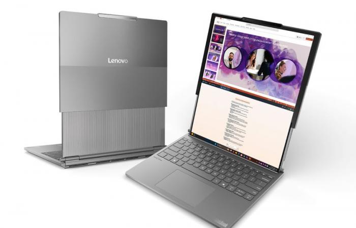 Lenovo Unveils World's First Laptop With Foldable Screen At CES 2025