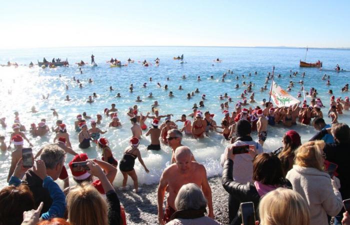 Nice. They will throw themselves into the sea for this tradition: a huge crowd expected