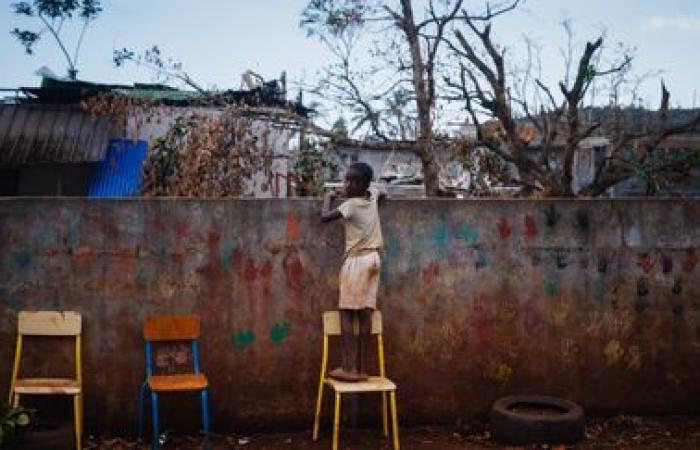 IN PICTURES. Cleaning, quest for drinking water and food… After the passage of Cyclone Chido, the inhabitants of Mayotte try to survive