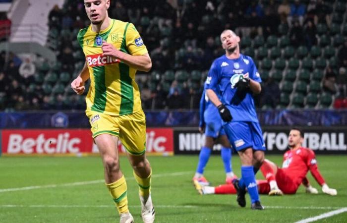 Coupe de France: Nantes de Kombouaré too strong for Drancy, who stops in the 32nd final