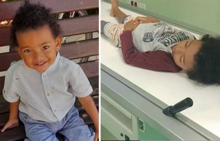 Aslam, 4 years old, is hospitalized at the Saint-Pierre University Hospital: he is fighting against invasive cancer