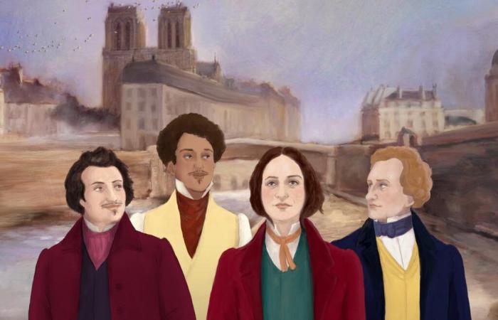 With “The Army of the Romantics” on Arte, the generation of Balzac, Dumas and Berlioz comes back to life in animation