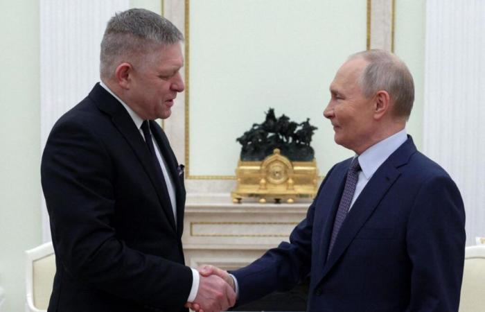 Putin receives Slovak Prime Minister on surprise visit to Moscow