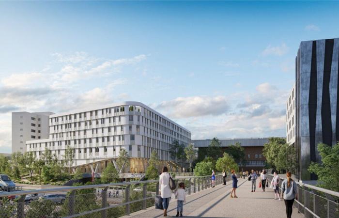 IN PICTURES. Bedrooms, birthing rooms… This is what the future maternity ward in Rennes will look like