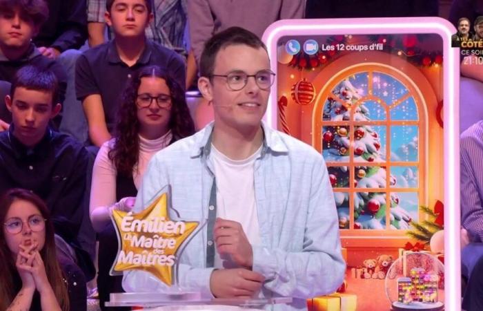 Les 12 Coups de midi: what Emilien has avoided doing since he took part in the show