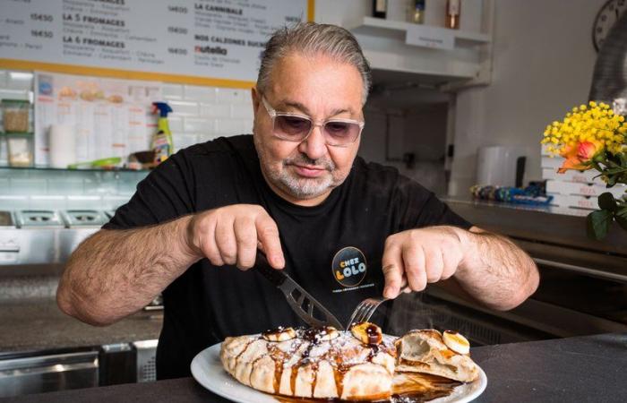 New restaurant in Toulouse. Chez Lolo, sweet and savory pizzas