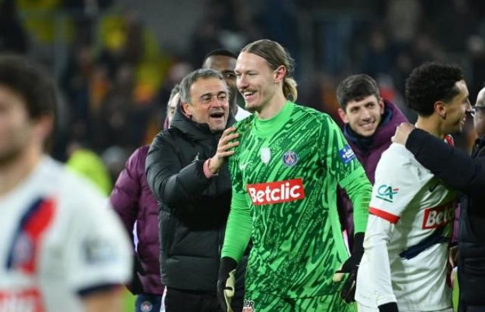 “I don’t think I’m the man of the match” against Lens in the Coupe de France (Football)