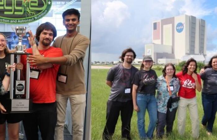 Winning partnership: UNM computer science students shine in NASA and supercomputer competitions