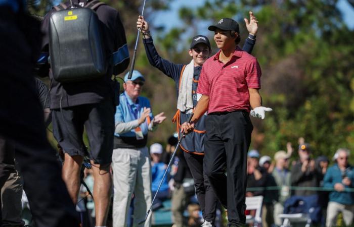 PNC Championship | Tiger Woods' son scores hole-in-one