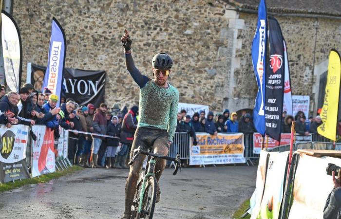 South Gironde – CYCLING — — Joshua Dubau winner of the 46th cyclo-cross of Montbron-Eymouthiers