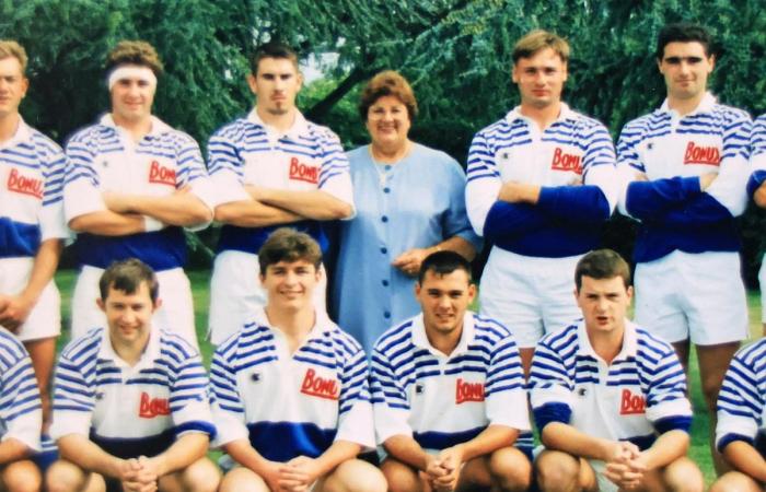 in Rion-des-Landes, her childhood friends and rugby friends remember