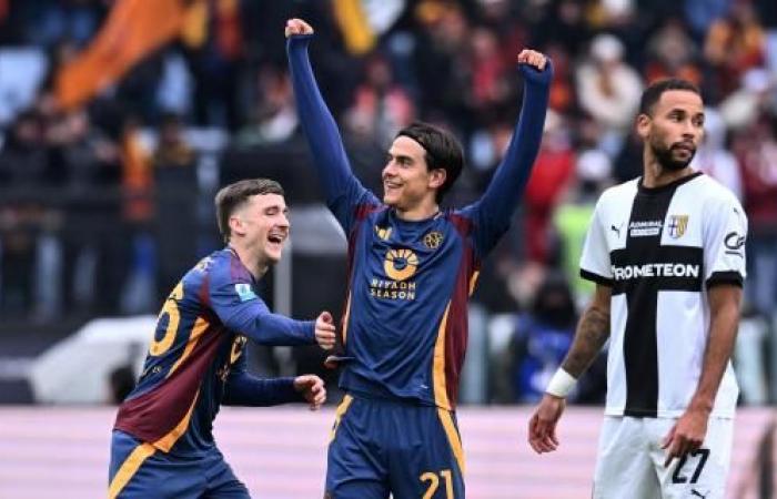 Roma forgot Como, knocking out Parma with a clear 5-0. In the name of Dybala