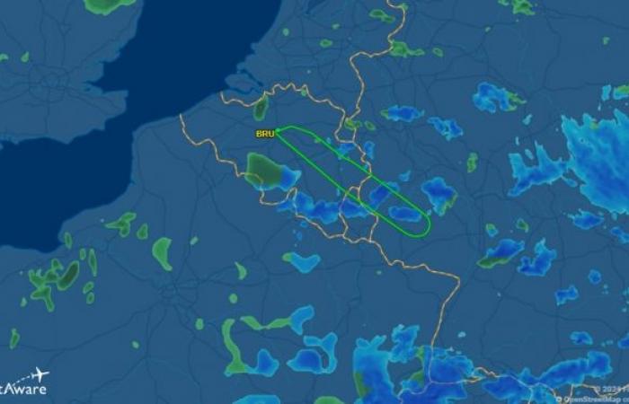 “The plane was struck by lightning”: a flight from Brussels forced to turn around